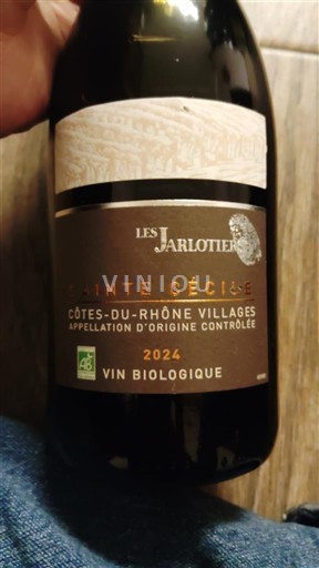 Rhônevallei Côtes-du-rhône-villages Les Jarlotiers Sainte Cécile 2024