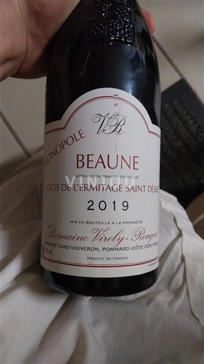 Burgund Beaune Domaine Virely-Rougeot Clos de l'Ermitage Saint Désiré 2019