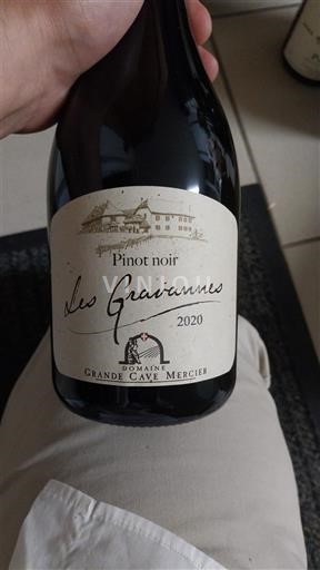 Bourgondië Bourgogne Domaine Grande Cave Mercier Les Gravières 2020