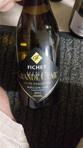 Burgundy Mâcon and Mâcon-Villages Fichet Grande Craie 2022