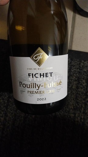 Burgundy Pouilly-Fuissé Premier Cru Fichet 2022