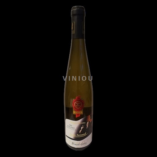 Vin Blanc moelleux Cuvée Fernand Domaine Denis Fernand Meyer 2022 France Alsace Pinot gris AOC