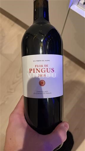 Kastilie a León Ribera del Duero Dominio de Pingus Flor de Pingus 2016