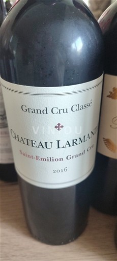 Burdeos Saint-Émilion Gran Cru Grand Cru Château Larmande 2016