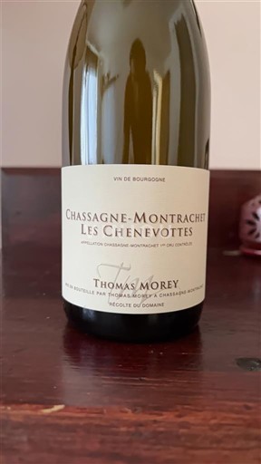 Burgund Chassagne-Montrachet Thomas Morey Les Chenevottes 2022
