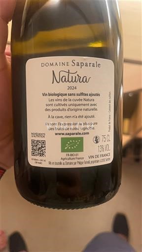 Korsika Nicht spezifiziert Domaine Saparale Natura 2024