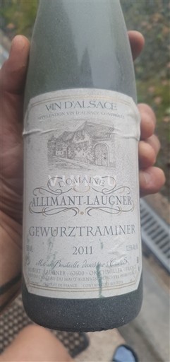 Alsace Grand Cru Domaine Allimant-Laugner 2011