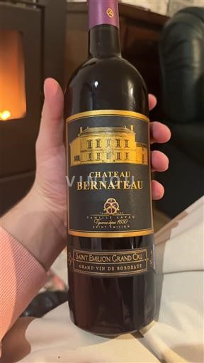 Bordeaux Saint-Émilion Grand Cru Grand Cru Château Bernateau 2016