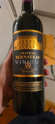Bordeaux Saint-Émilion Grand Cru Grand Cru Château Bernateau 2016