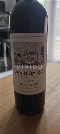 Burdeos Haut-Médoc Château Lamothe-Bergeron 2015