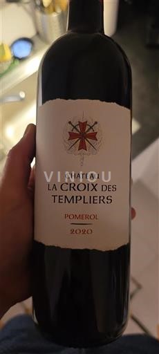Bordeaux Pomerol Château La Croix des Templiers 2020
