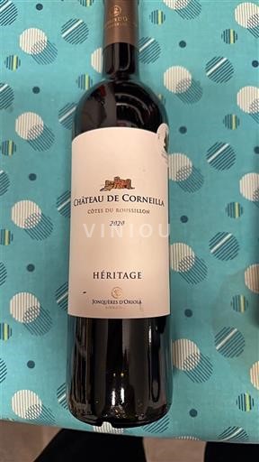 Roussillon Côtes-du-Roussillon Château de Corneilla Héritage 2020