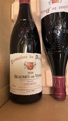 Vale do Ródano Beaumes de Venise Domaine Durban Prestige 2020