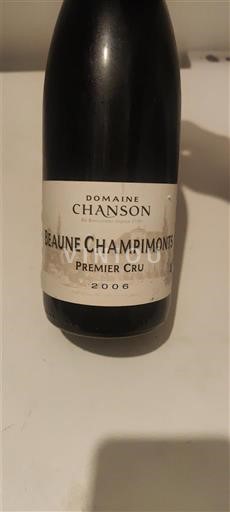 Borgogna Beaune Premier Cru Domaine Chanson Beaune Champimonts 2005