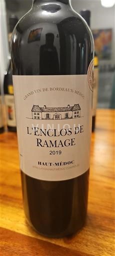Bordeaux Haut-Médoc L'Enclos de Ramage 2019
