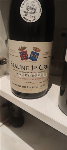 Burgundy Beaune Premier Cru Domaine Lycée Viticole La Montée Rouge Non-Vintage