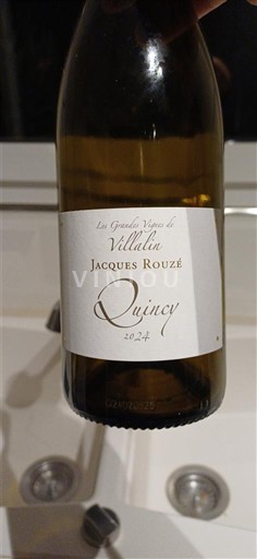 Loiretal Quincy Jacques Rouzé Les Grands Vignes de Villalin 2021