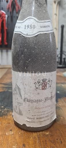 Bourgogne Chassagne-Montrachet Roland Maros Lavan 1980