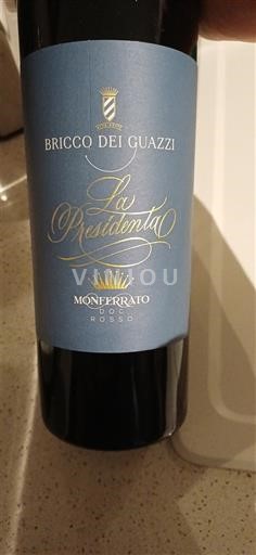 Piedmont Wines Monferrato Bricco dei Guazzi La Presidenta 2021