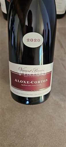 Burgundy Aloxe-Corton Grand Cru Vincent Prunier 2020