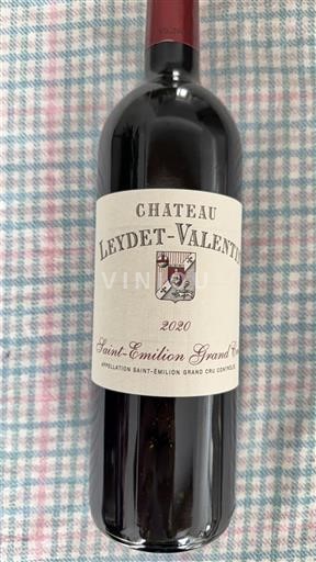 Bordeaux Saint-Émilion Grand Cru Grand Cru Château Leydet-Valentin 2020