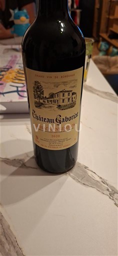 Bordeaux Lussac-saint-émilion Château Gabouriat 2020