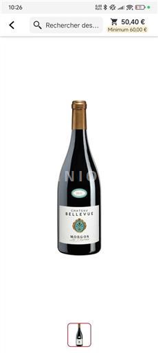 Beaujolais Morgon Château Bellevue 2022