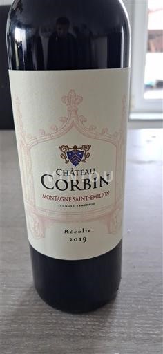 Bordo Montanja Sen Emilion Château Corbin 2019