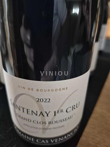 Burgundi Määrittelemätön Premier Cru Domaine Cas Venancio Grand Clos Rousseau 2022