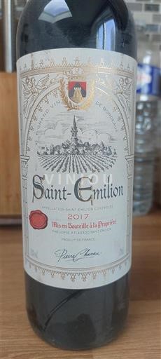 Bordeaux Saint-Émilion Saint Émilion  2017