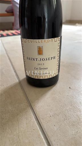 Rhônedalen Saint-Joseph Yves Cuilleron Les Serines 2013