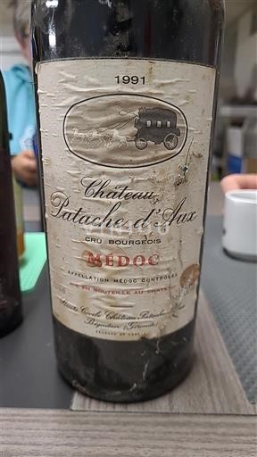 Bordeaux Médoc Château Patache Aux 1991