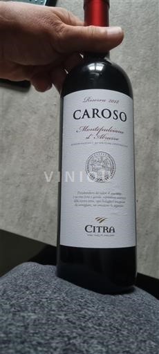 Abruzzo Wines Montepulciano d'Abruzzo Citra Caroso 2018