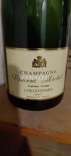 Champagne Vincent Michel Icke årgångsbetecknad