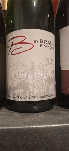 Elzas Pinot grigio Grand Cru Braun François Vieilles Vignes 2017
