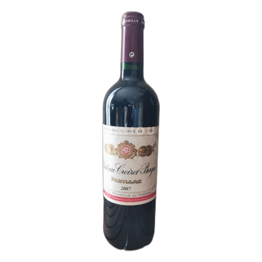 Bordeaux Pauillac Château Croizet Bages 2007