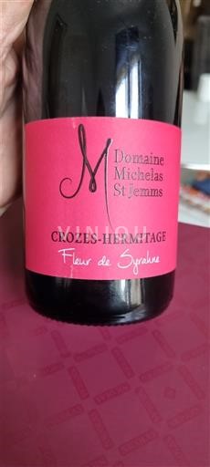 Valle del Rodano Crozes-Hermitage Domaine Michelas St Jemms Fleur de Syrah 2023