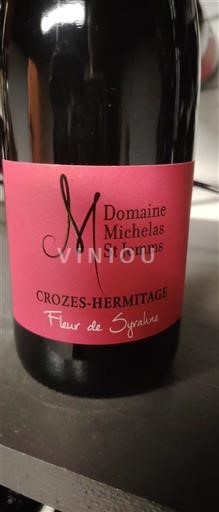 Valle del Ródano Crozes-Hermitage Domaine Michelas St Jemms Fleur de Syrah 2023