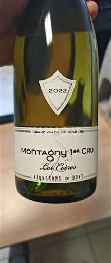Бургундія Монтаньї Premier Cru Vignerons de Buxy Les Coères 2022