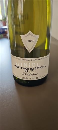Bourgondië Montagny Premier Cru Vignerons de Buxy Les Coères 2022