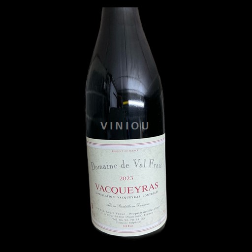 Thung lũng Rhône Vacqueyras Domaine Val Frais 2023
