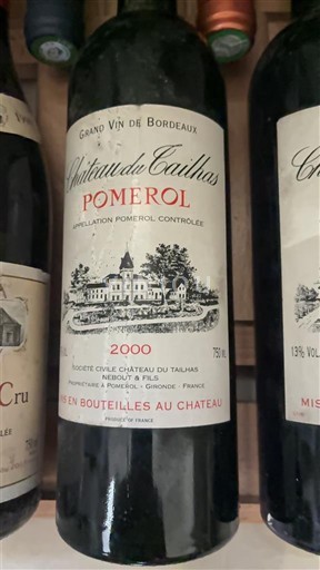 Bordeaux Pomerol Château Tailhas 2000