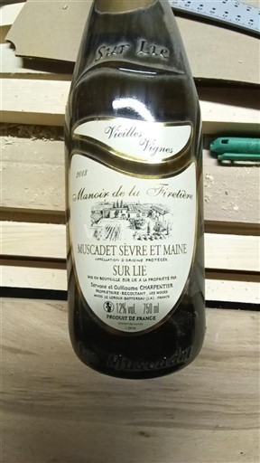 Vale do Loire Muscadet-sèvre-et-maine Manoir de la Fédérie Vieilles Vignes 2013