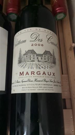 Bordeaux Margaux Château Des Casardi 2006