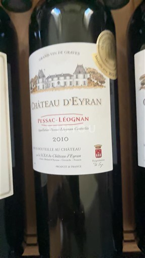 Bordeaux Pessac-Léognan Château Eyran 2010