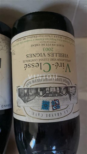 Thung lũng Rhône Vinsobres La Grande Cave Vieilles Vignes 2003