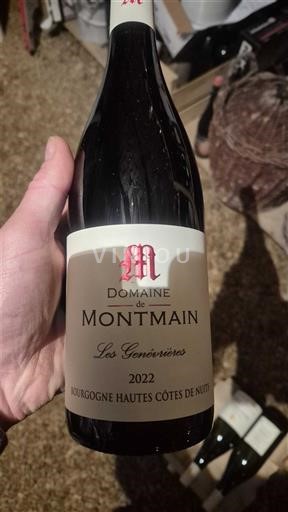 Burgundsko Hautes Côtes de Nuits Domaine Montmain Les Genèvrières 2022