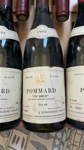 Burgundi Pommard J. Issoncourt Loberans En Boeuf 1993