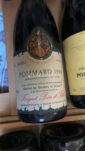 Burgundi Pommard Forget Père et Fils 1996