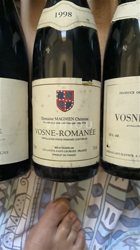 Borgoña Vosne-romanée Domaine Magnien Christian 1998